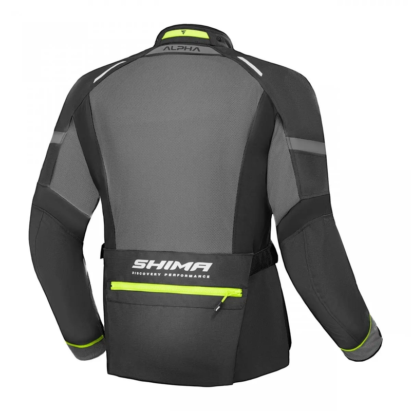 Shima Alpha fluo motorcykeljakke