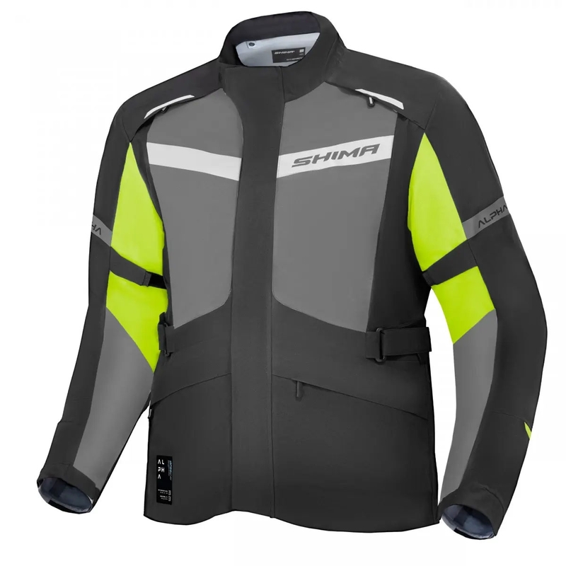 Shima Alpha fluo motorcykeljakke
