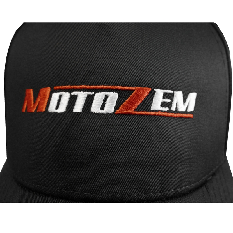 MotoZem kasket sort