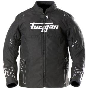 Furygan Neon Kid sort og hvid motorcykeljakke