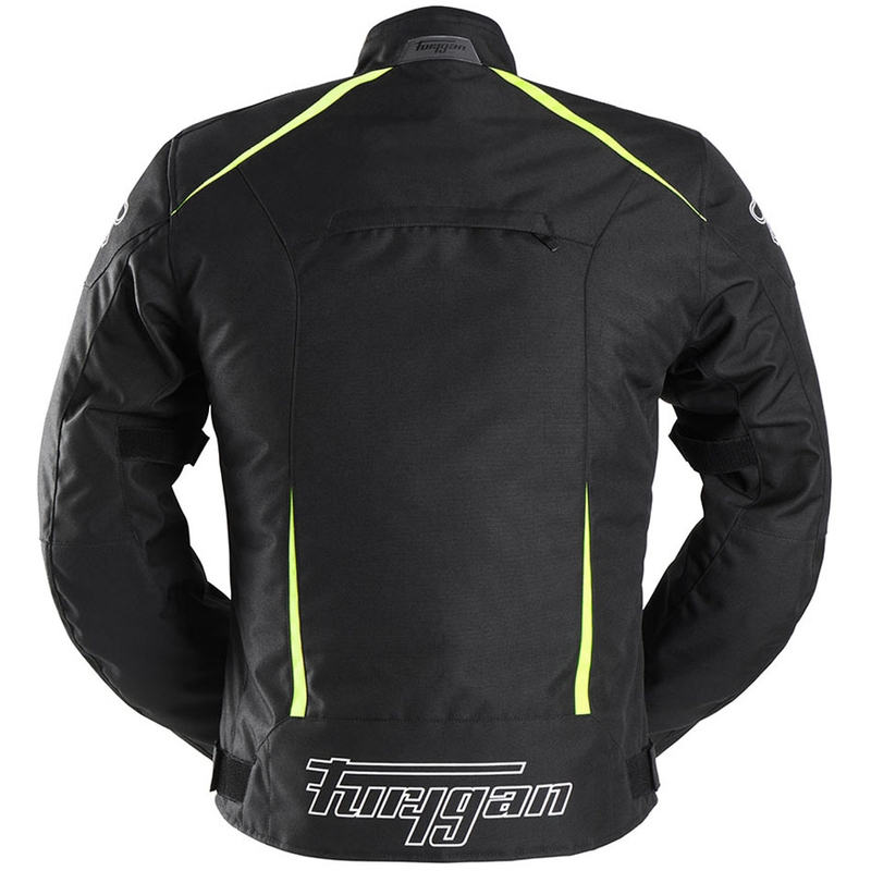 Furygan Yori sort-hvid-fluogul motorcykeljakke