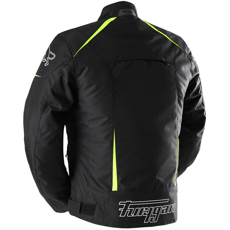 Furygan Yori sort-hvid-fluogul motorcykeljakke