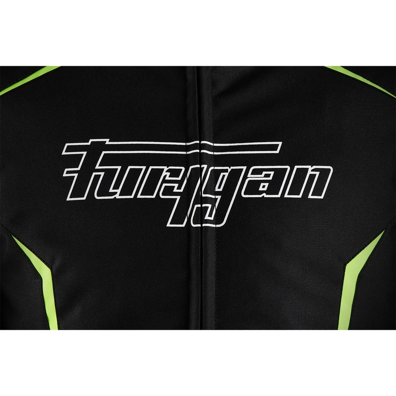 Furygan Yori sort-hvid-fluogul motorcykeljakke