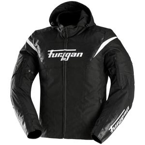 Furygan Shard sort og hvid motorcykeljakke