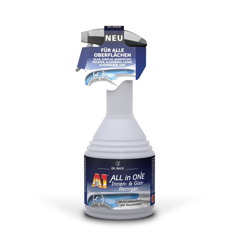 Universal glas- og interiørrens Dr. Wack ALL in ONE Interior 500 ml