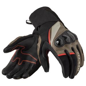 Revit Combustion motorcykelhandsker sort-brune