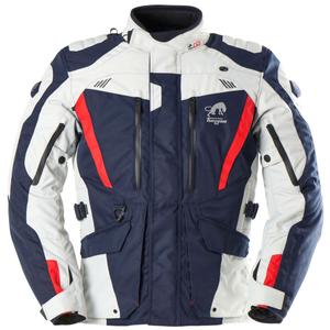 Furygan Apalaches Evo blå-beige-rød motorcykeljakke