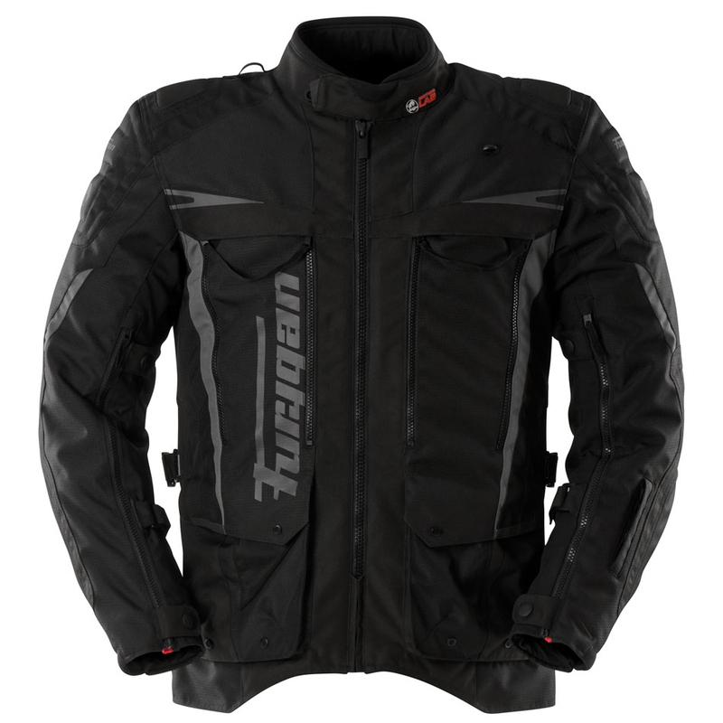 Furygan Montroc Kevlar® Primaloft® 3IN1+ Motorcykeljakke, Sort