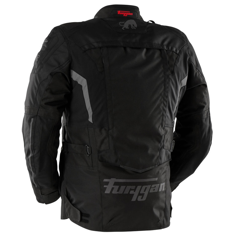 Furygan Montroc Kevlar® Primaloft® 3IN1+ Motorcykeljakke, Sort