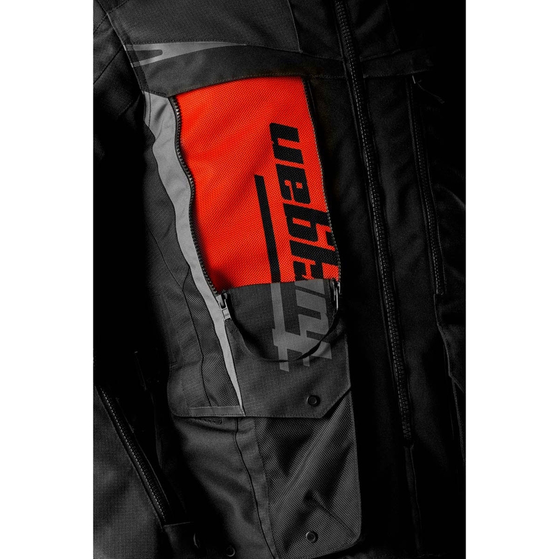 Furygan Montroc Kevlar® Primaloft® 3IN1+ Motorcykeljakke, Sort