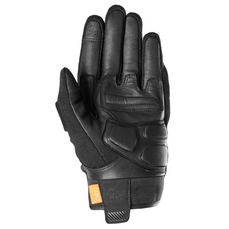 Furygan Jet D3O Evo sorte motorcykelhandsker