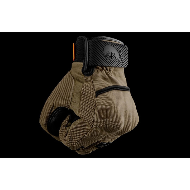 Motorcykelhandsker Furygan Jet D3O Evo sand-sort