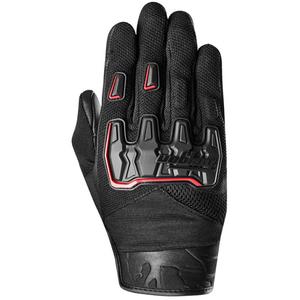 Furygan Shade sort-røde motorcykelhandsker