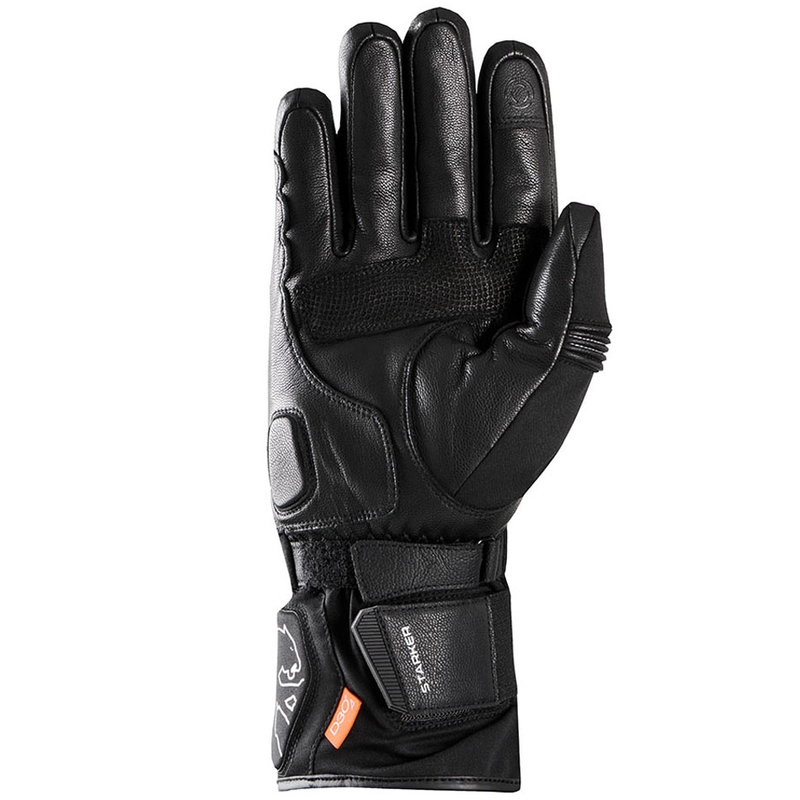 Furygan Starker D3O® PrimaLoft® 37.5® sorte og hvide motorcykelhandsker