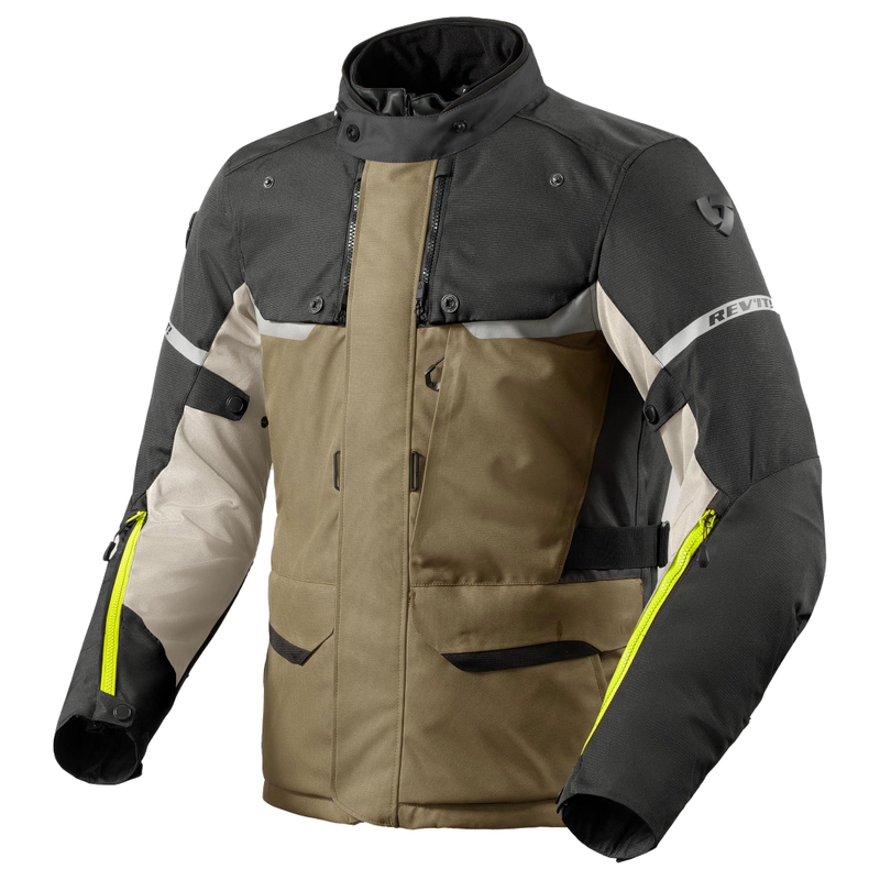 Revit Outback 4 H2O motorcykeljakke grøn-antracit