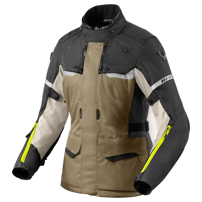 Revit Outback 4 H2O motorcykeljakke til kvinder Grøn-Anthrazit