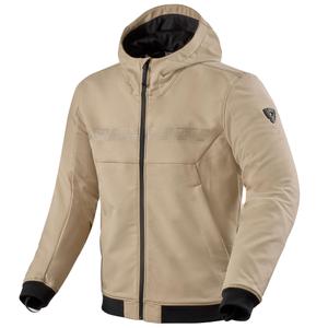 Hættetrøje til motorcykel Revit Parabolica 2 sand