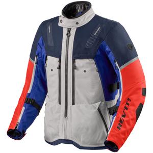 Revit Sand 5 H2O motorcykeljakke sølvblå