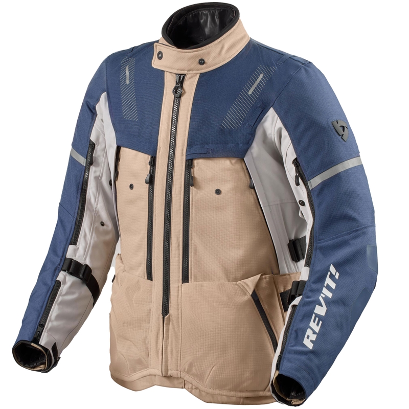 Revit Sand 5 H2O motorcykeljakke sandblå