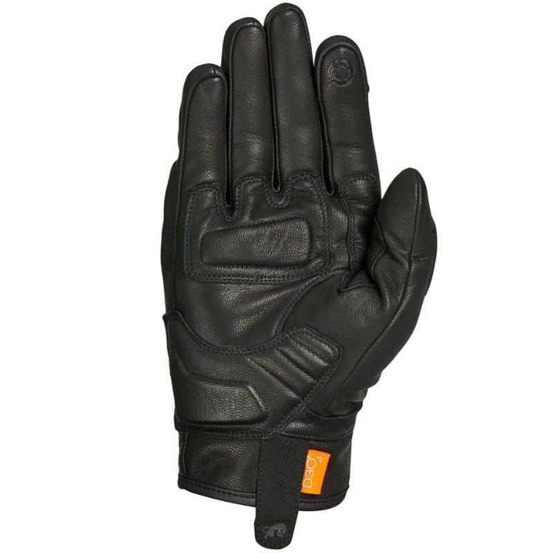 Furygan LR Jet Lady D3O® sorte motorcykelhandsker til kvinder