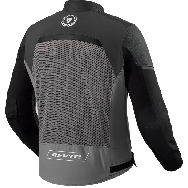 Revit Swiftblade motorcykeljakke sort-rød