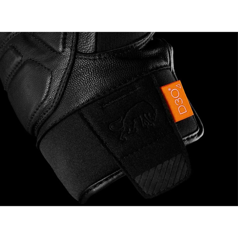 Furygan Jet Lady All Season D3O® Evo sorte motorcykelhandsker til kvinder