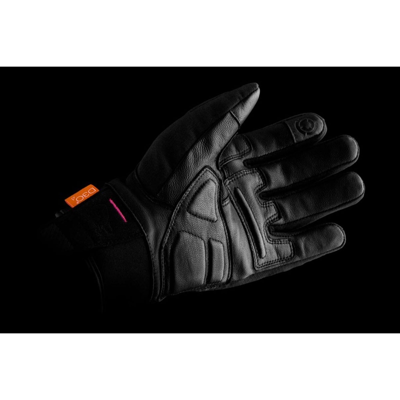 Furygan Jet Lady All Season D3O® Evo motorcykelhandsker til kvinder i sort og pink
