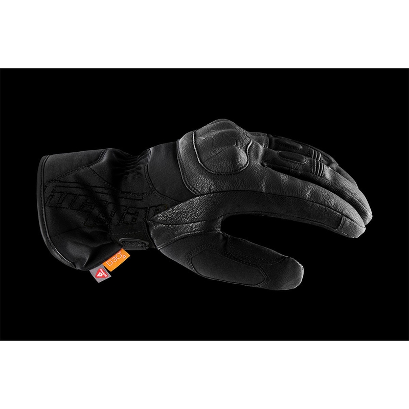 Furygan Oslo D3O® PrimaLoft® Lady sorte motorcykelhandsker