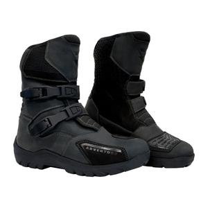 Motorcykelstøvler Street Racer Adventure Low WP sort - Grad II - II. kvalitet