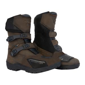 Motorcykelstøvler Street Racer Adventure Low WP brun - Grad II