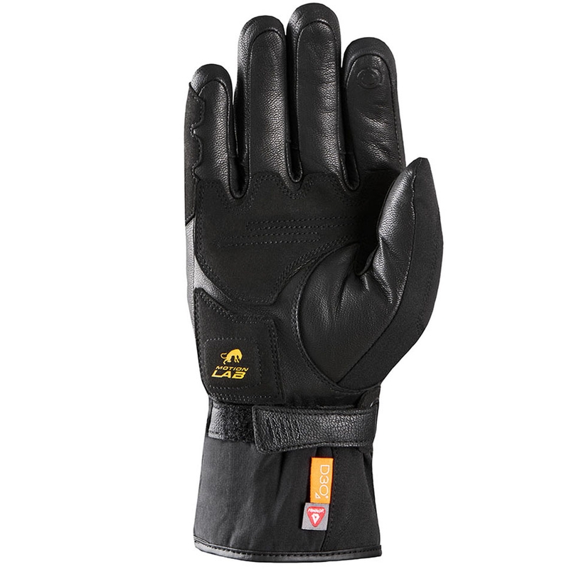 Furygan Oslo D3O® PrimaLoft® Lady motorcykelhandsker til kvinder i sort og guld