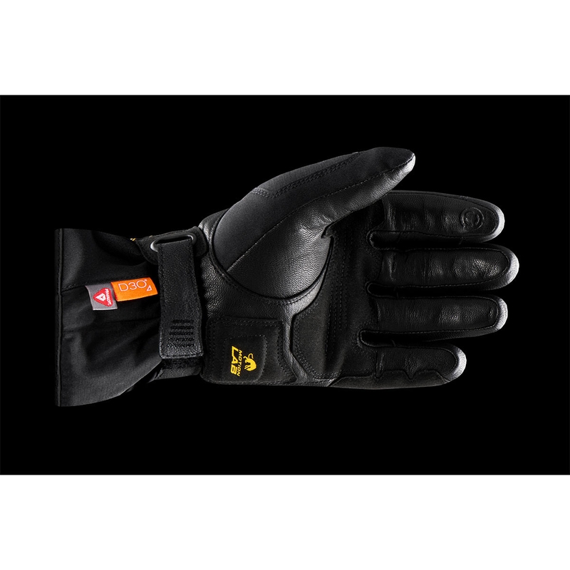 Furygan Oslo D3O® PrimaLoft® Lady motorcykelhandsker til kvinder i sort og guld