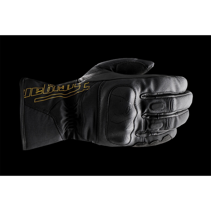 Furygan Oslo D3O® PrimaLoft® Lady motorcykelhandsker til kvinder i sort og guld