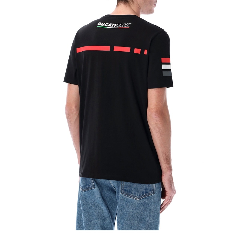 T-shirt Ducati Stripes Badge sort