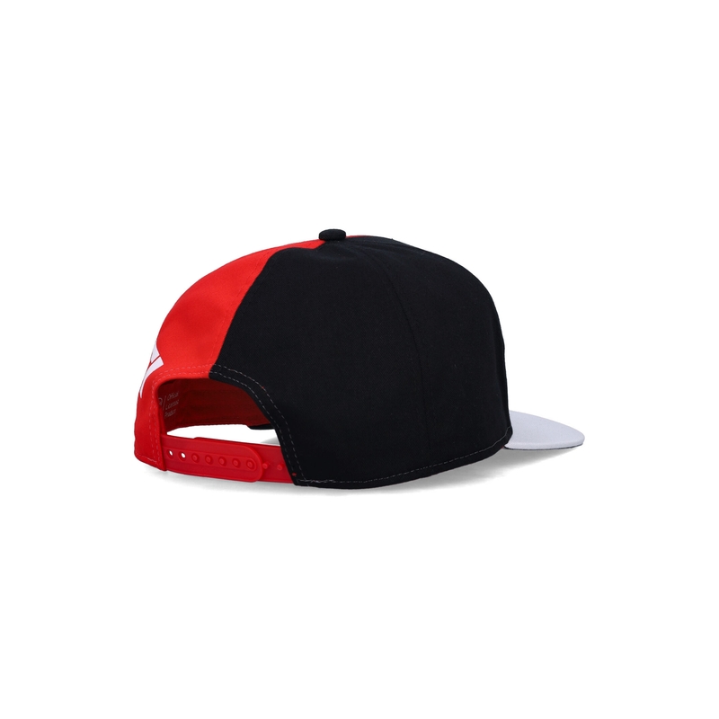 Ducati Flat Cap rød-sort-hvid