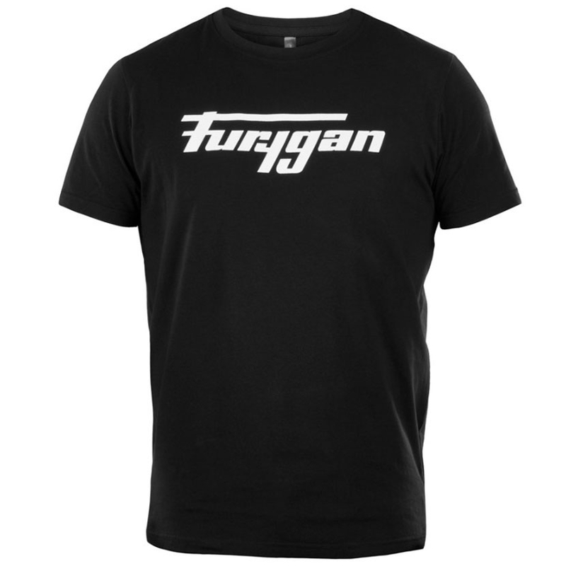 T-shirt Furygan Corpo TS Fury sort og hvid