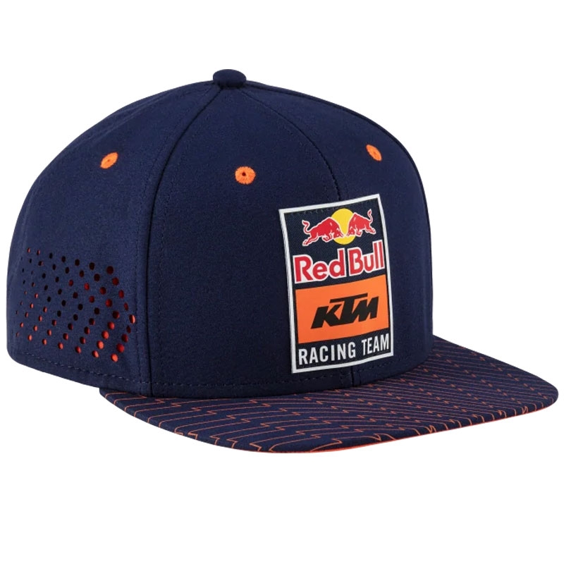KTM Red Bull Racing Grid Flat cap blå-orange