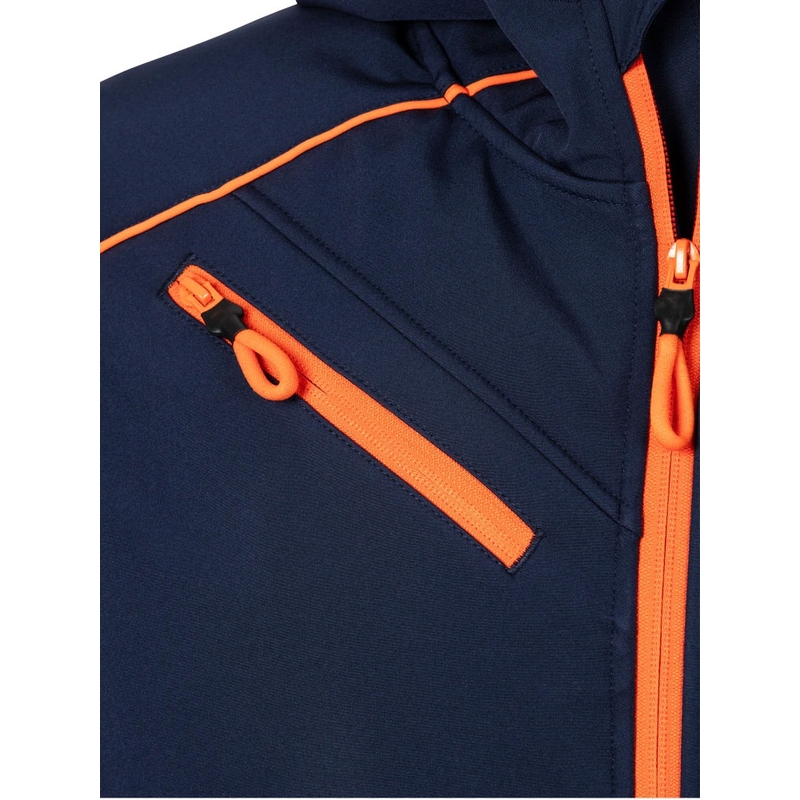 Softshell-jakke KTM Red Bull Racing Grid blå-orange