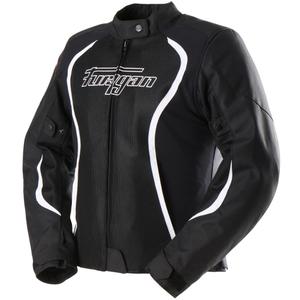 Furygan Odessa Vented 3-i-1 motorcykeljakke til kvinder i sort og hvid