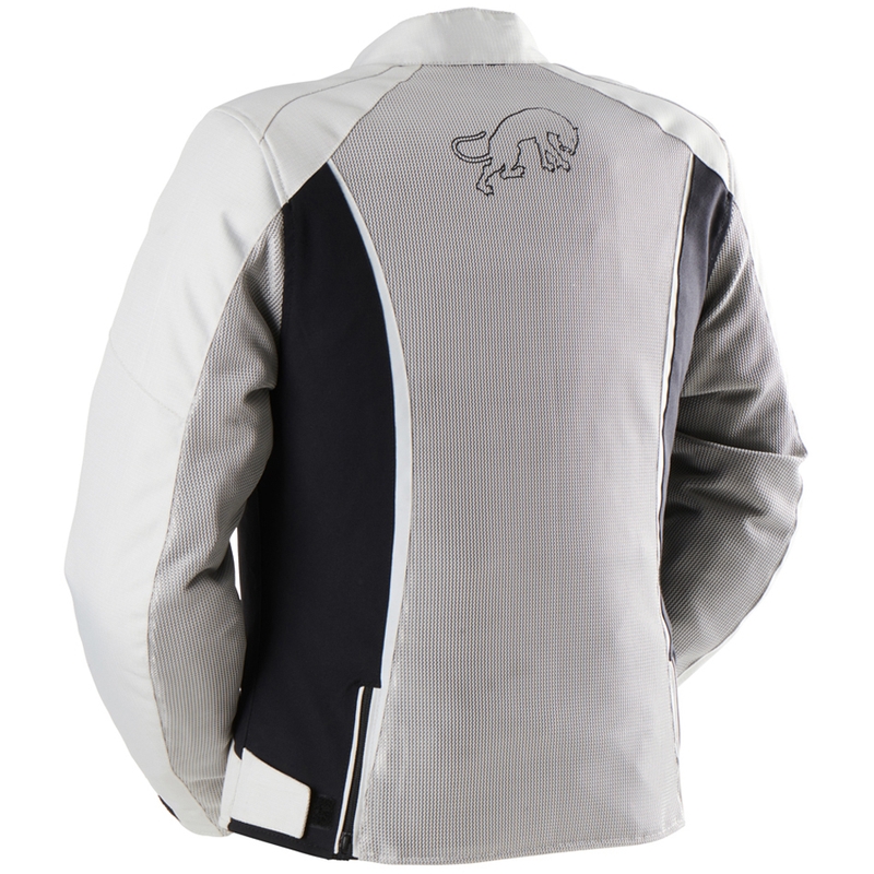 Furygan Odessa Vented 3-i-1 beige-sort motorcykeljakke til kvinder