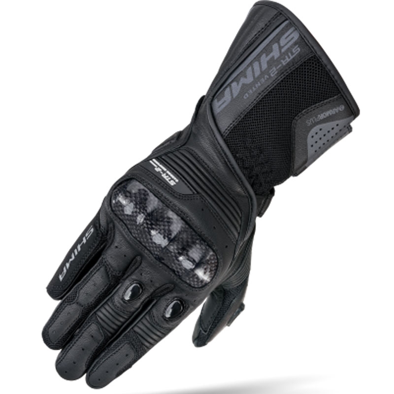 Motorcykelhandsker Shima STR-2 Vent sort