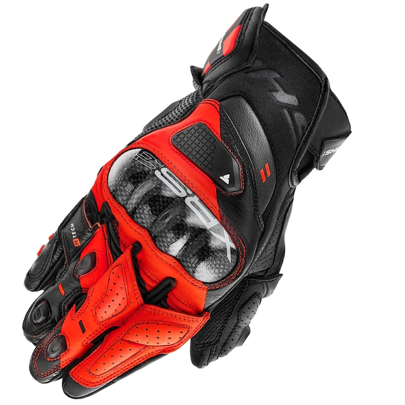 Shima XRS-3 motorcykelhandsker rød