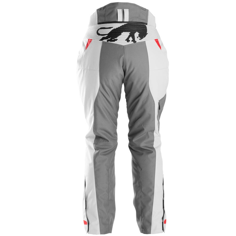Furygan Killington Lady Grey Beige Red Motorcykelbukser