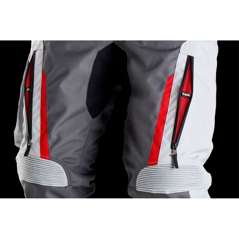 Furygan Killington Lady Grey Beige Red Motorcykelbukser