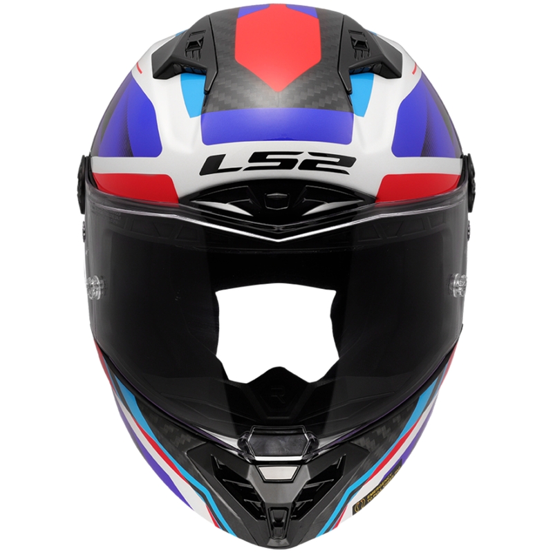 Integreret motorcykelhjelm LS2 FF805 Thunder C GP Aero Raute blå-rød
