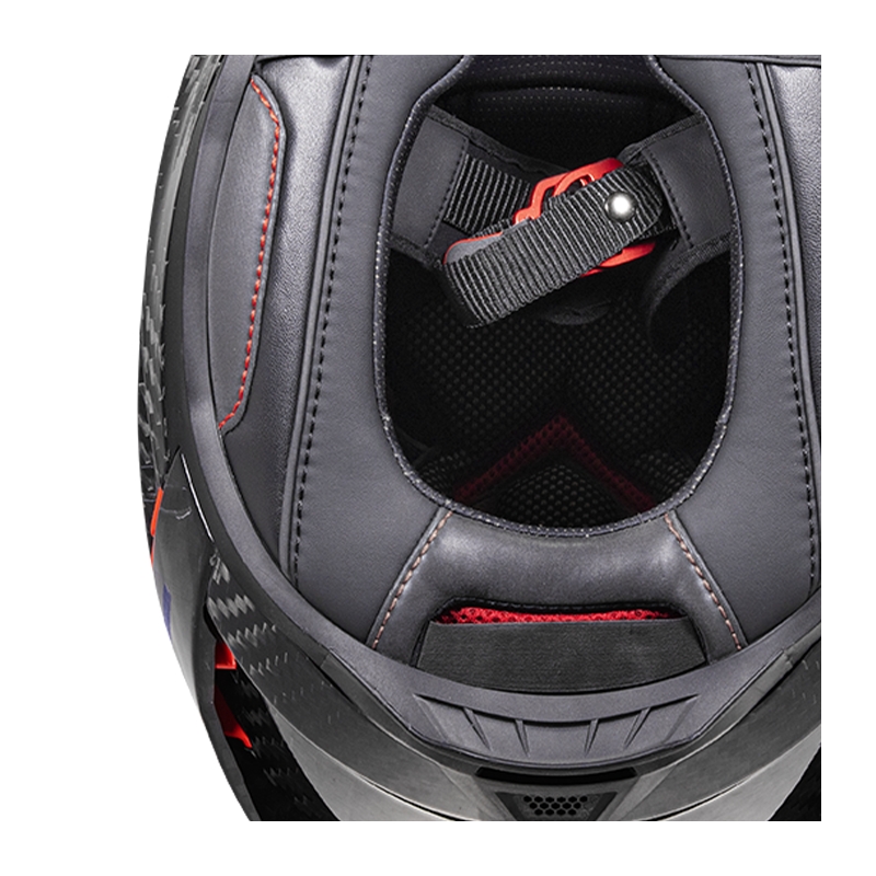 LS2 FF807 Dragon Carbon Integral motorcykelhjelm mat sort