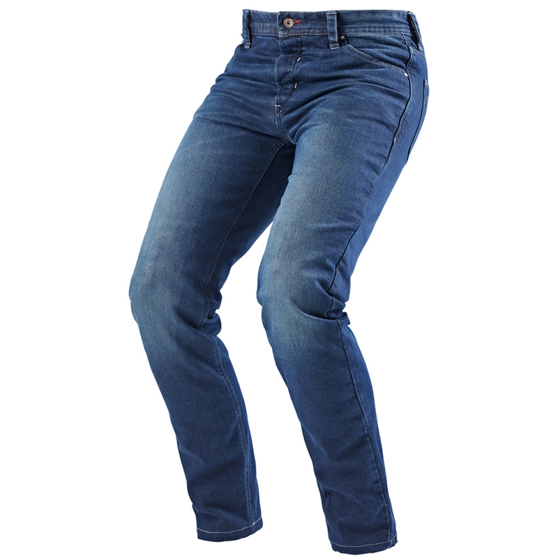 Furygan D12 X Kevlar® Straight Motorcykel Jeans Blå