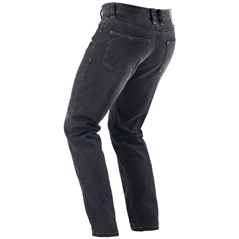 Furygan D12 X Kevlar® Straight Motorcykel Jeans Sort