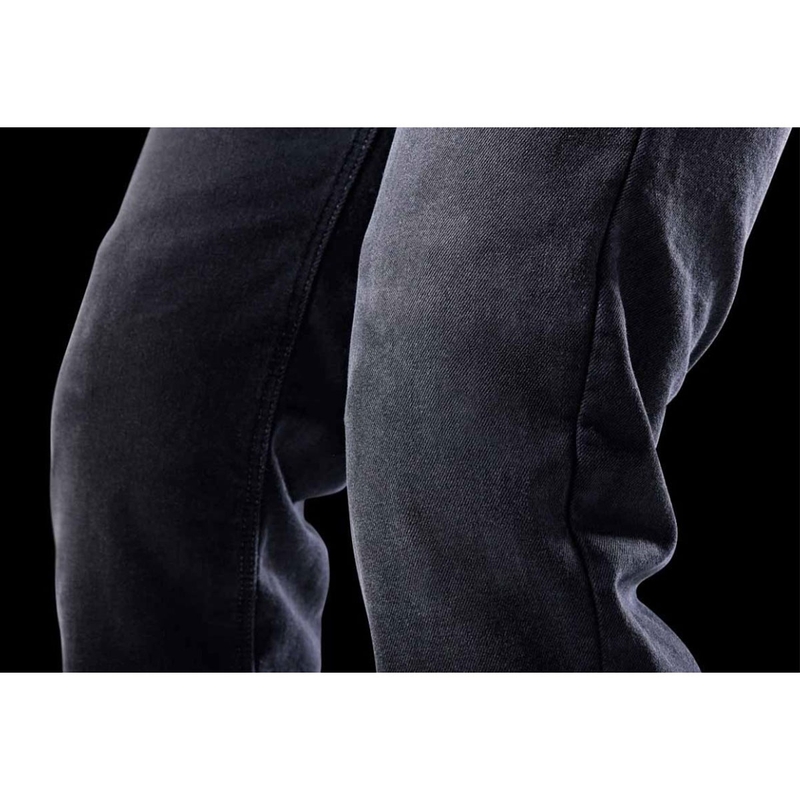 Furygan D12 X Kevlar® Straight Motorcykel Jeans Sort