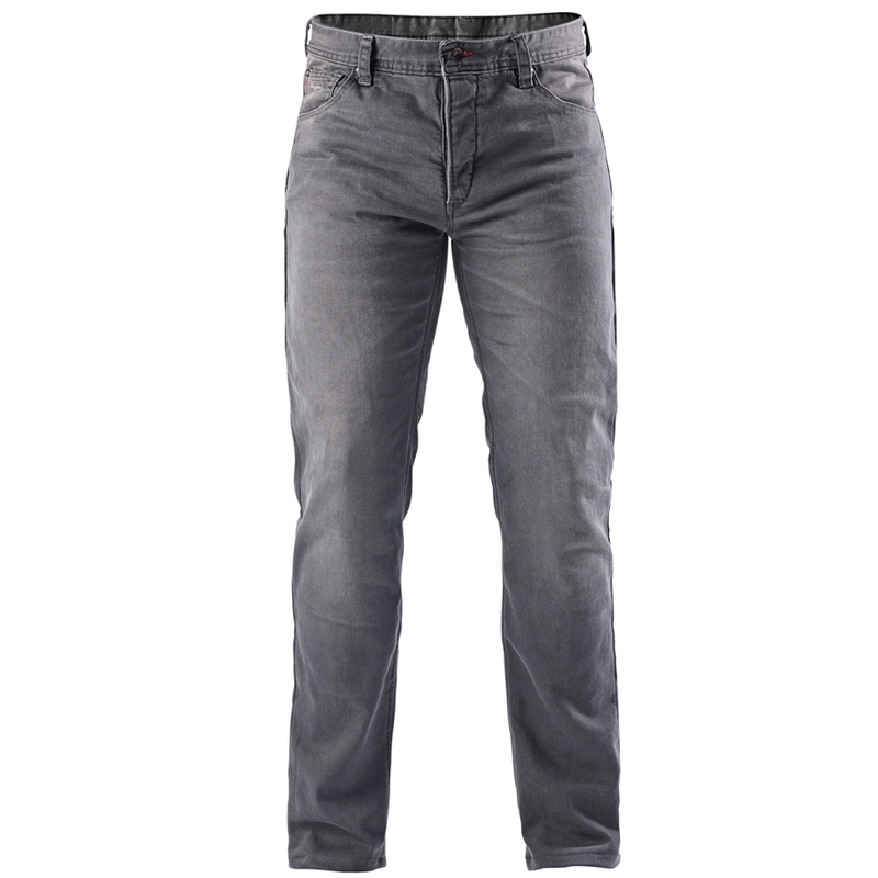 Furygan D12 X Kevlar® Straight Motorcykel Jeans Grå